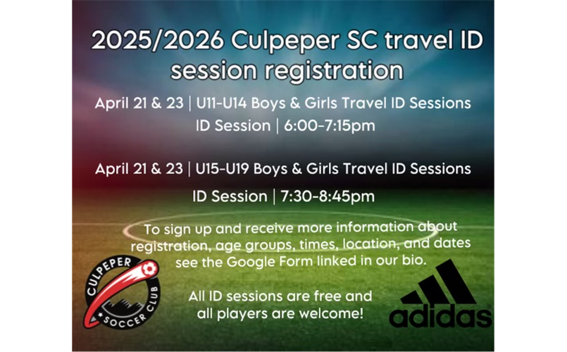 2025/2026 Travel ID Sessions